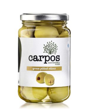 Green Pitted Olives